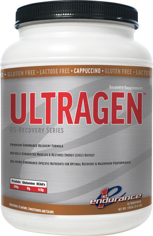 First Endurance Ultragen Recovery Cappuccino 15 Serving Canister