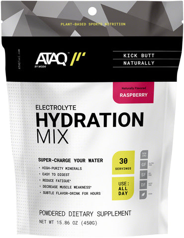 ATAQ by MODe Hydration Mix Raspberry 30 Serving Resealable Pouch