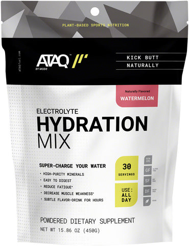 ATAQ by MODe Hydration Mix Watermelon 30 Serving Resealable Pouch