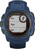 Garmin Instinct Solar GPS Watch Tidal Blue