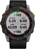 Enduro 2 – Carbon Gray DLC Titanium with Black UltraFit Nylon Strap
