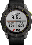 Enduro 2 – Carbon Gray DLC Titanium with Black UltraFit Nylon Strap