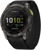 Enduro 2 – Carbon Gray DLC Titanium with Black UltraFit Nylon Strap