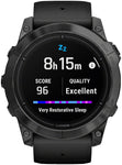 Garmin Fenix Epix Pro (Gen 2), 51mm, Glass, Slate Gray Steel, Black