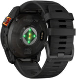 Garmin Fenix 7X Pro Solar, Glass, Slate Gray w/Black Band