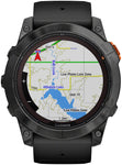 Garmin Fenix 7X Pro Solar, Glass, Slate Gray w/Black Band