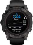 Garmin Fenix 7 Pro Sapphire Solar, Carbon Gray DLC Titanium w/Black Band