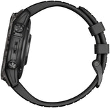 Garmin Fenix 7 Pro Sapphire Solar, Carbon Gray DLC Titanium w/Black Band