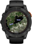 Garmin Fenix 7 Pro Solar, Glass, Slate Gray w/Black Band