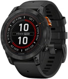 Garmin Fenix 7 Pro Solar, Glass, Slate Gray w/Black Band