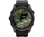 Garmin Fenix 7S Pro Sapphire Solar, Carbon Gray DLC Titanium w/Black Band