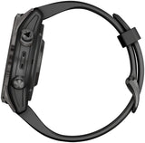 Garmin Fenix 7S Pro Sapphire Solar, Carbon Gray DLC Titanium w/Black Band