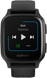 Garmin Venu Sq GPS Music Watch Black