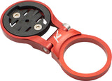 KEDGE Adjustable Stem Mount for Garmin Quarter Turn Type Computers Red