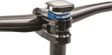 KEDGE Gravity Stem Cap Mount for Garmin Quarter Turn Type Computers Blue