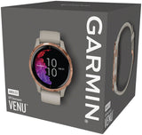 Garmin Venu GPS Watch Light Sand/Rose Gold