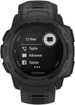 Garmin, Instinct, Watch, Watch Color: Grey, Wristband: Grey - Silicone