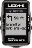 Lezyne Super GPS Loaded Bike Computer GPS Wireless Heart Rate Monitor