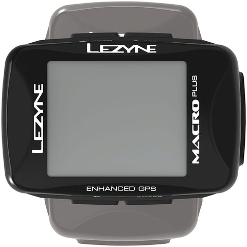 Lezyne Macro Plus GPS Loaded Bike Computer GPS Wireless Heart Rate Monitor