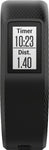 Garmin, vívosport, Watch, Watch Color: Slate/ Grey, Wristband: Slate - Silicone - S, 010-01789-10