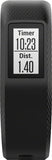 Garmin, vívosport, Watch, Watch Color: Slate/ Grey, Wristband: Slate - Silicone - S, 010-01789-10