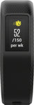 Garmin, vívosport, Watch, Watch Color: Slate/ Grey, Wristband: Slate - Silicone - S, 010-01789-10