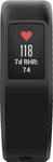 Garmin, vívosport, Watch, Watch Color: Slate/ Grey, Wristband: Slate - Silicone - S, 010-01789-10