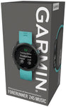 Garmin Forerunner 245 Music WiFi GPS Running Watch Black/Aqua