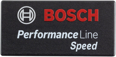 Bosch Speed Logo Cover Black Rectangular BDU2XX