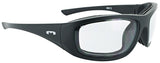 Mountain Shades Roadhenge Safety Glasses Matte Black Clear Lens