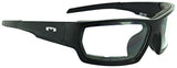 Mountain Shades Roscoe Safety Glasses Matte Black Clear Lens