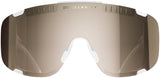 POC Devour Sunglasses - Hydrogen White/Brown Silver Mirror Lens