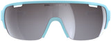 POC Do Half Blade Sunglasses - Basalt Blue Violet/Silver Mirror Lens