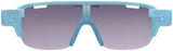 POC Do Half Blade Sunglasses - Basalt Blue Violet/Silver Mirror Lens