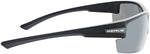 Optic Nerve Maxxum Sunglasses Matte Black/Carbon with SMoke/Silver Flash