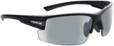 Optic Nerve Maxxum Sunglasses Matte Black/Carbon with SMoke/Silver Flash