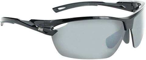 Optic Nerve Tach Polarized Sunglasses Shiny Black/GRAY with Polarized