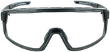 Optic Nerve Fixie Max Sunglasses - Matte Black Aluminum Lens Rim