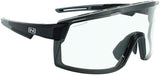 Optic Nerve Fixie Max Sunglasses - Matte Black Aluminum Lens Rim