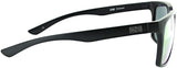 ONE by Optic Nerve Boiler Sunglasses - Matte Black Polarized Smoke Lens with