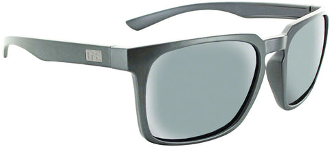 ONE by Optic Nerve Boiler Sunglasses - Shiny Putty Grey Polarized Smoke Lens