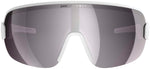 POC AIM Sunglasses Hydrogen White Violet/SilverMirror Lens