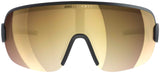 POC AIM Sunglasses Uranium Black Violet/GoldMirror Lens