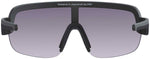 POC AIM Sunglasses Uranium Black Violet/GoldMirror Lens