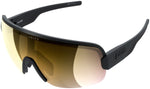 POC AIM Sunglasses Uranium Black Violet/GoldMirror Lens