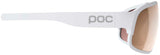 POC Crave Sunglasses Hydrogen White Brown/SilverMirror Lens