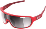 POC Do Blade Sunglasses Bohrium Red Violet/SilverMirror Lens