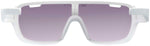 POC Do Blade Sunglasses Hydrogen White Violet/SilverMirror Lens