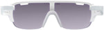 POC Do Half Blade Sunglasses Hydrogen White Violet/GoldMirror Lens