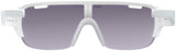 POC Do Half Blade Sunglasses Hydrogen White Violet/GoldMirror Lens